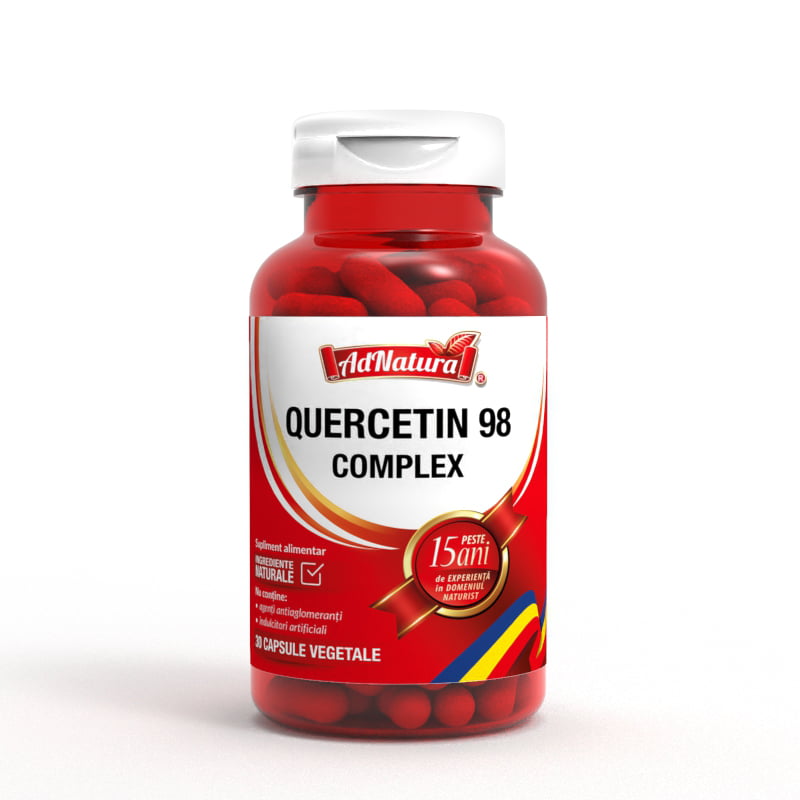 Quercetin 98 Complex, 60 capsule - AdNatura