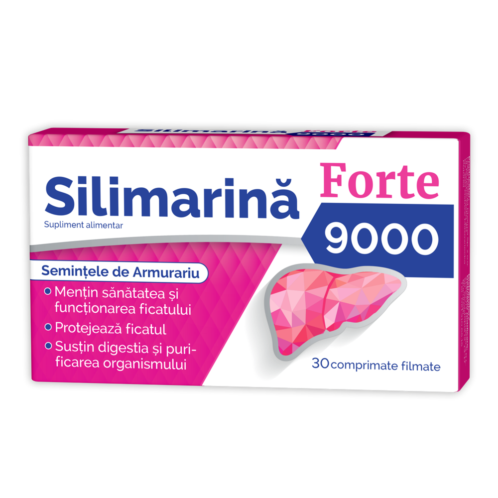 Silimarina Forte 9000 mg, 30 comprimate - Zdrovit