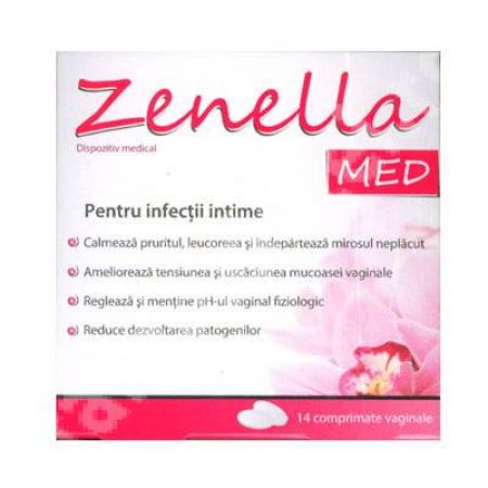 Zenella Med, 14 comprimate vaginale - Zdrovit