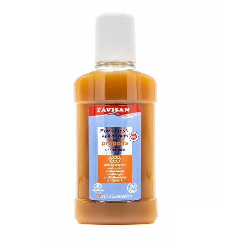 Apa de gura cu propolis, 250 ml - Favisan