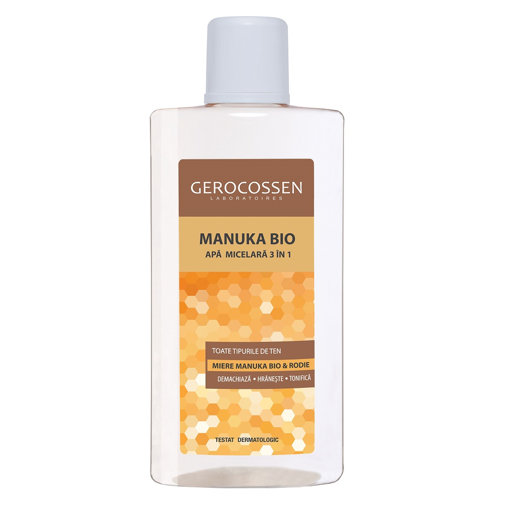 Manuka Bio Apa Micelara 3 ?n 1 cu Rodie, 300 ml - Gerocossen