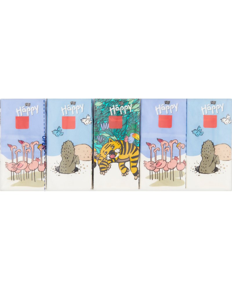 Batiste Happy Neparfumate 9, 10 buc - Bella