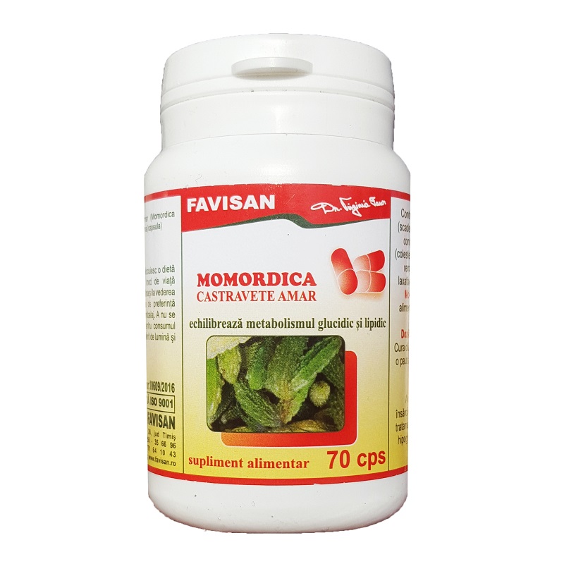 Momordica, 70 capsule - Favisan