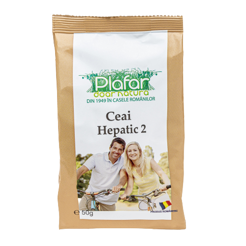 Ceai Hepatic 2, 50 gr - Plafar