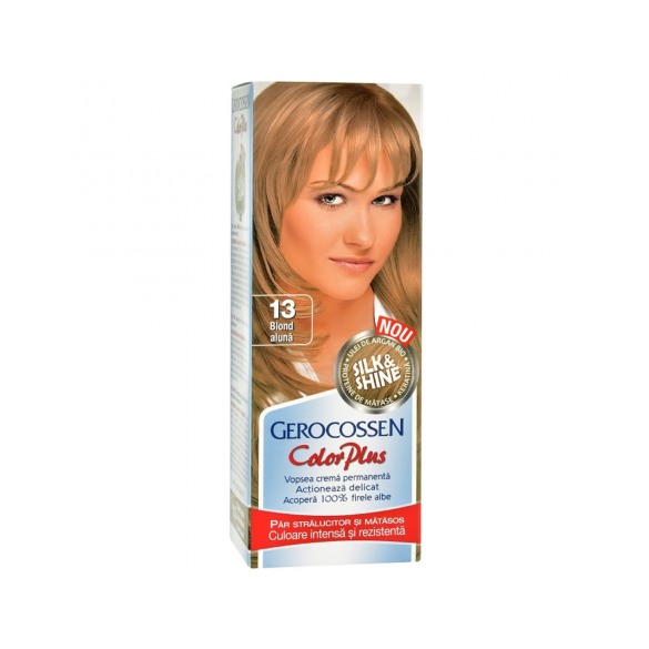 Vopsea de par Color Plus Nr. 13 Blond Aluna, 50 g - Gerocossen