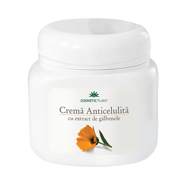 Crema anticelulita cu extract de galbenele, 500 ml - Cosmetic Plant