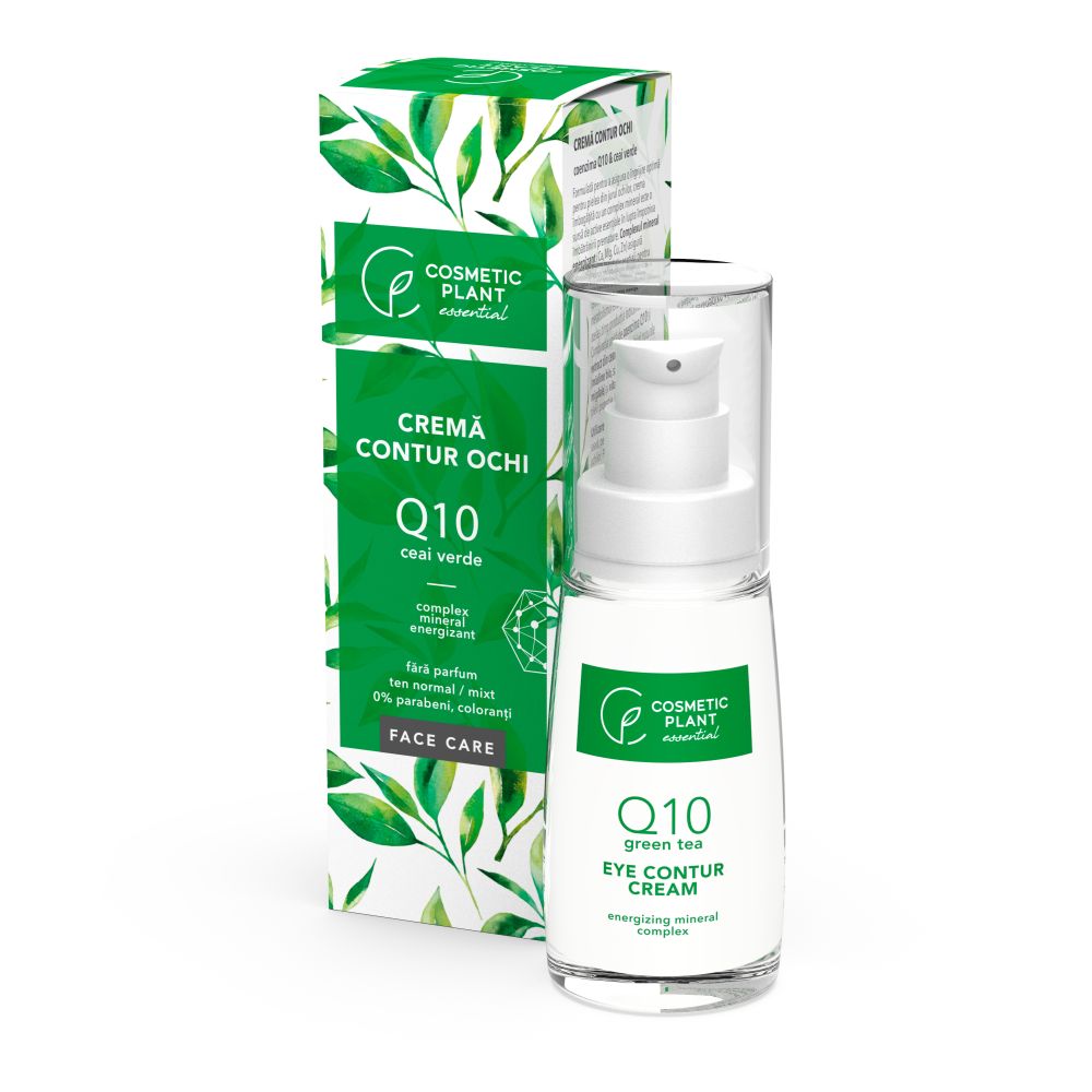 Crema Contur Ochi Q10 Mineral Complex, 30 ml - Cosmetic Plant
