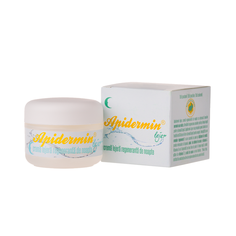 Apidermin Crema Lejera Regeneranta de Noapte T/NM, 50 ml - Complex Apicol