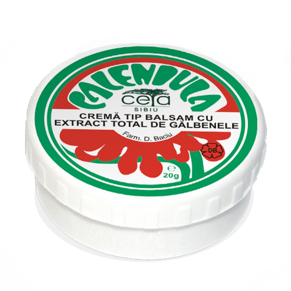 Unguent cu extract total de galbenele, 20 g - Ceta Sibiu