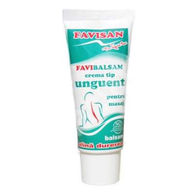 Unguent masaj pentru durere Favibalsam, 40 ml - Favisan