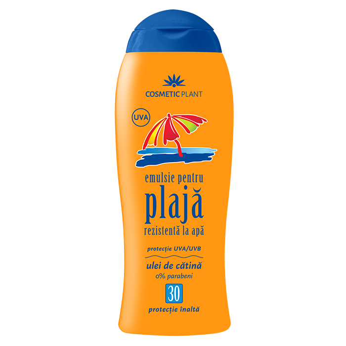Emulsie plaja adulti SPF 30, 200 ml - Cosmetic Plant