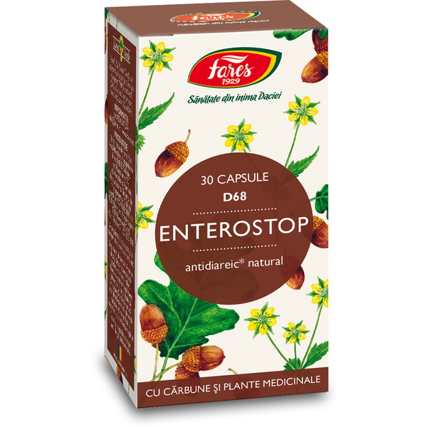 Enterostop, D68, 30 capsule - Fares