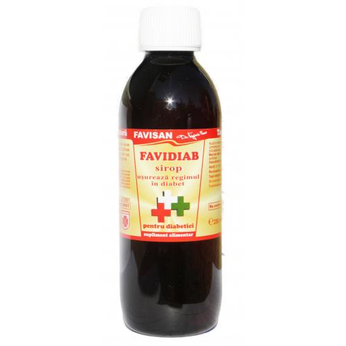 Sirop Favidiab, 250 ml - Favisan