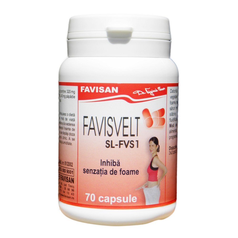 Favisvelt SL-FVS1, 70 capsule - Favisan