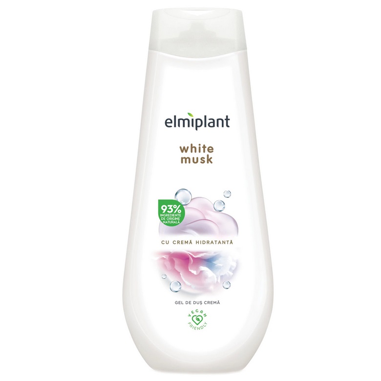 Gel de dus crema cu mosc alb, 400 ml - Elmiplant