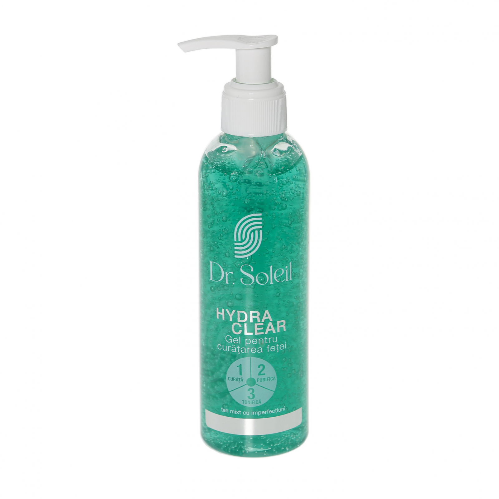 Gel pentru Curatarea Fetei 3 ?n 1 Hydra Clear, 200 ml - Dr. Soleil