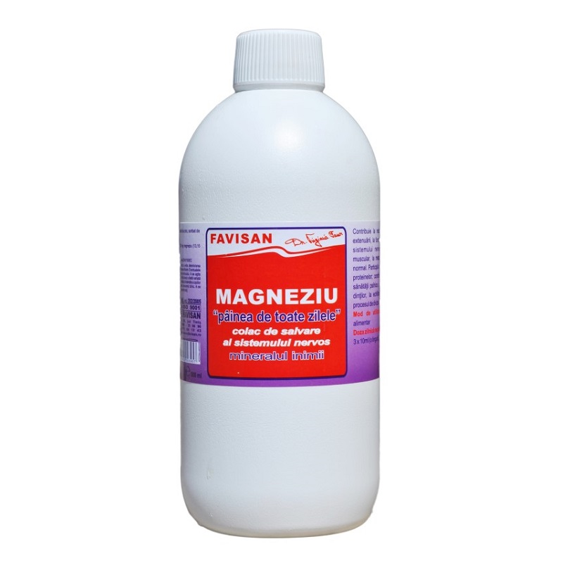 Magneziu, 500 ml - Favisan