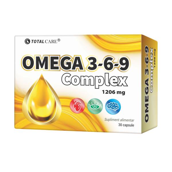 Omega 3-6-9 Complex, 1206 mg, 30 capsule - Cosmopharm