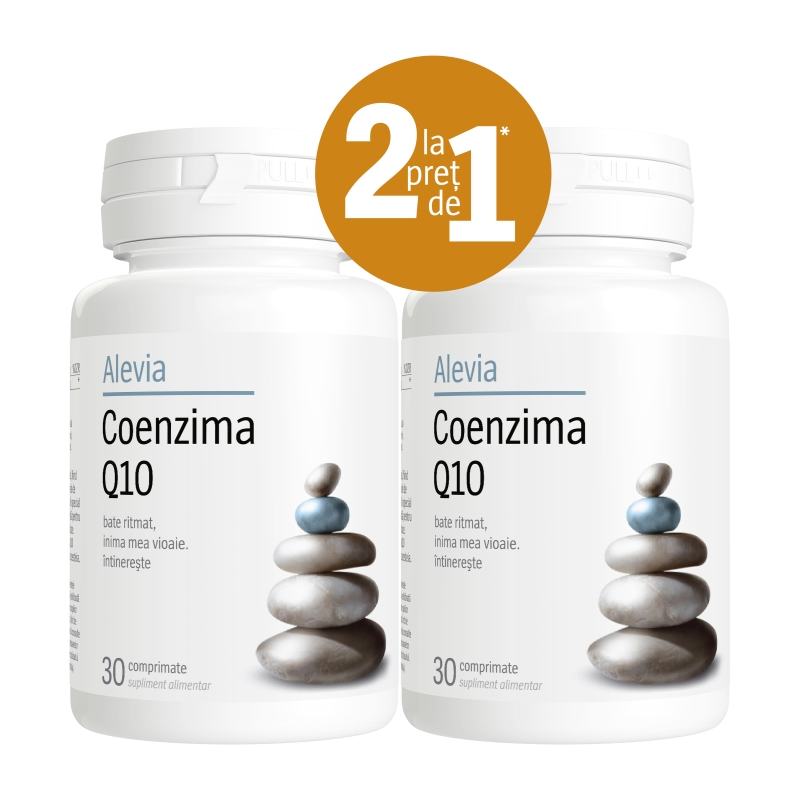 Coenzima Q10 10 mg, 30 comprimate - Alevia