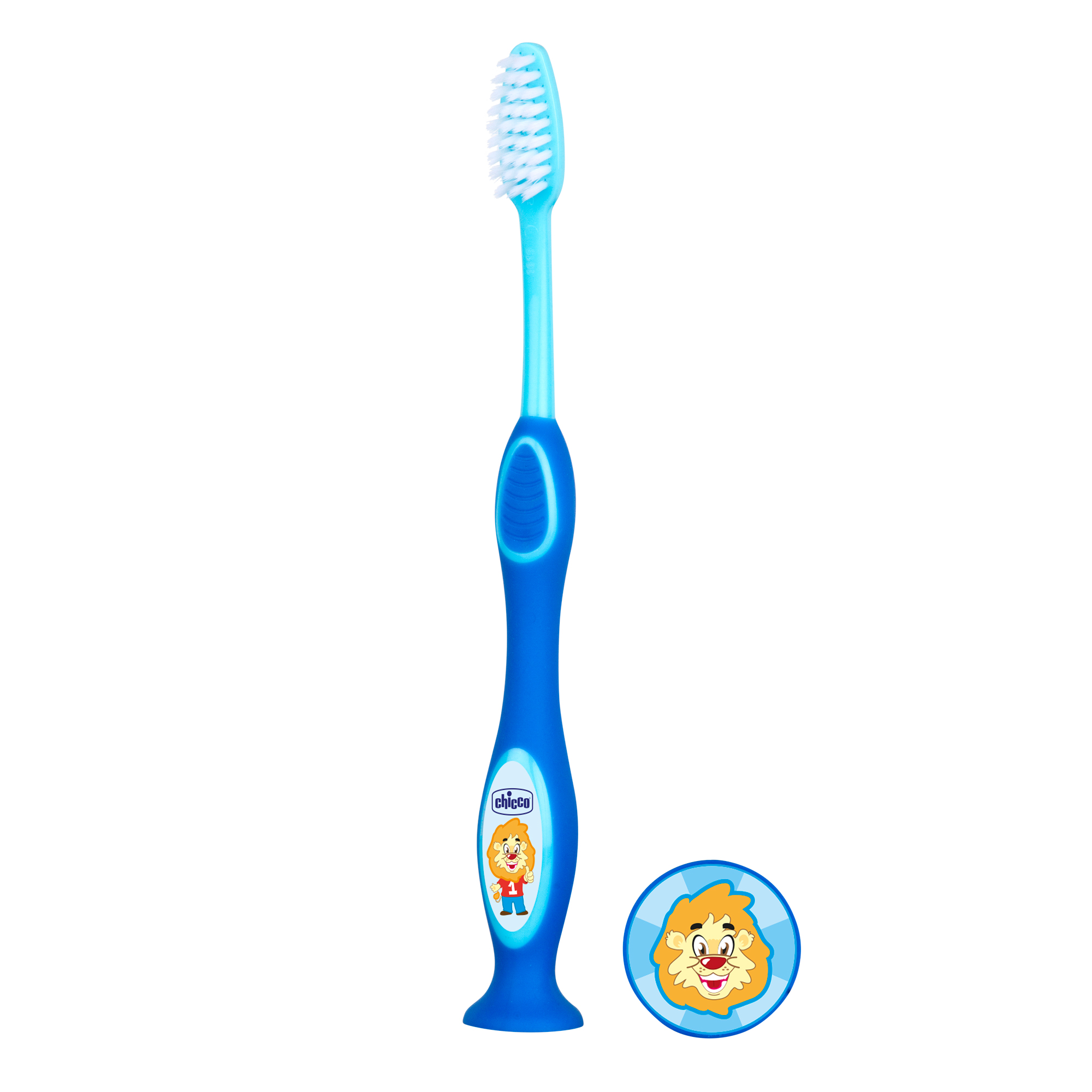 Periuta de dinti Blue (3-6 Ani) - 0907920-7 - Chicco