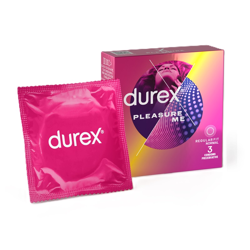Prezervative Pleasure Me, 3 Bucati - Durex