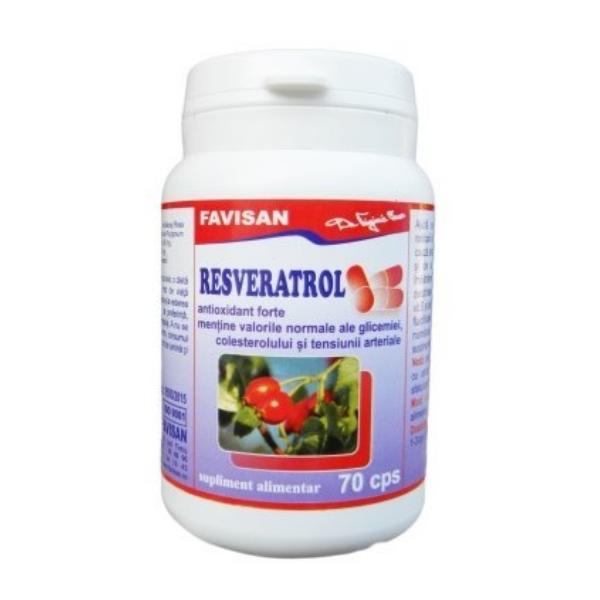 Resveratrol, 70 capsule - Favisan