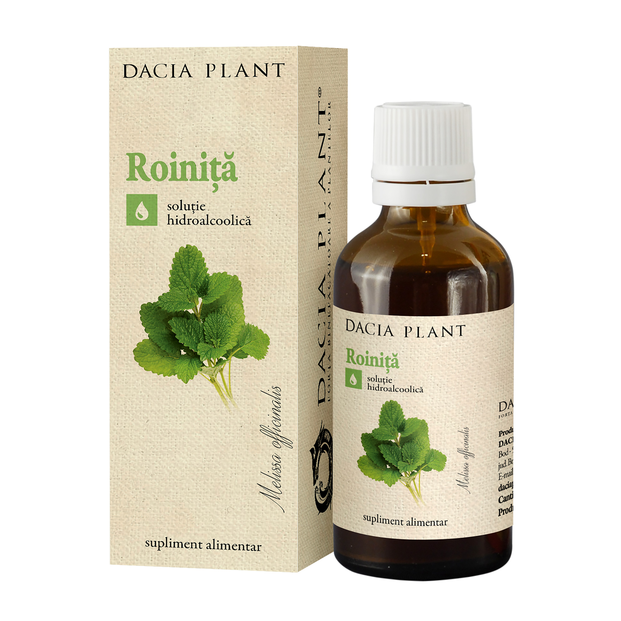 Tinctura de roinita, 50 ml - Dacia Plant