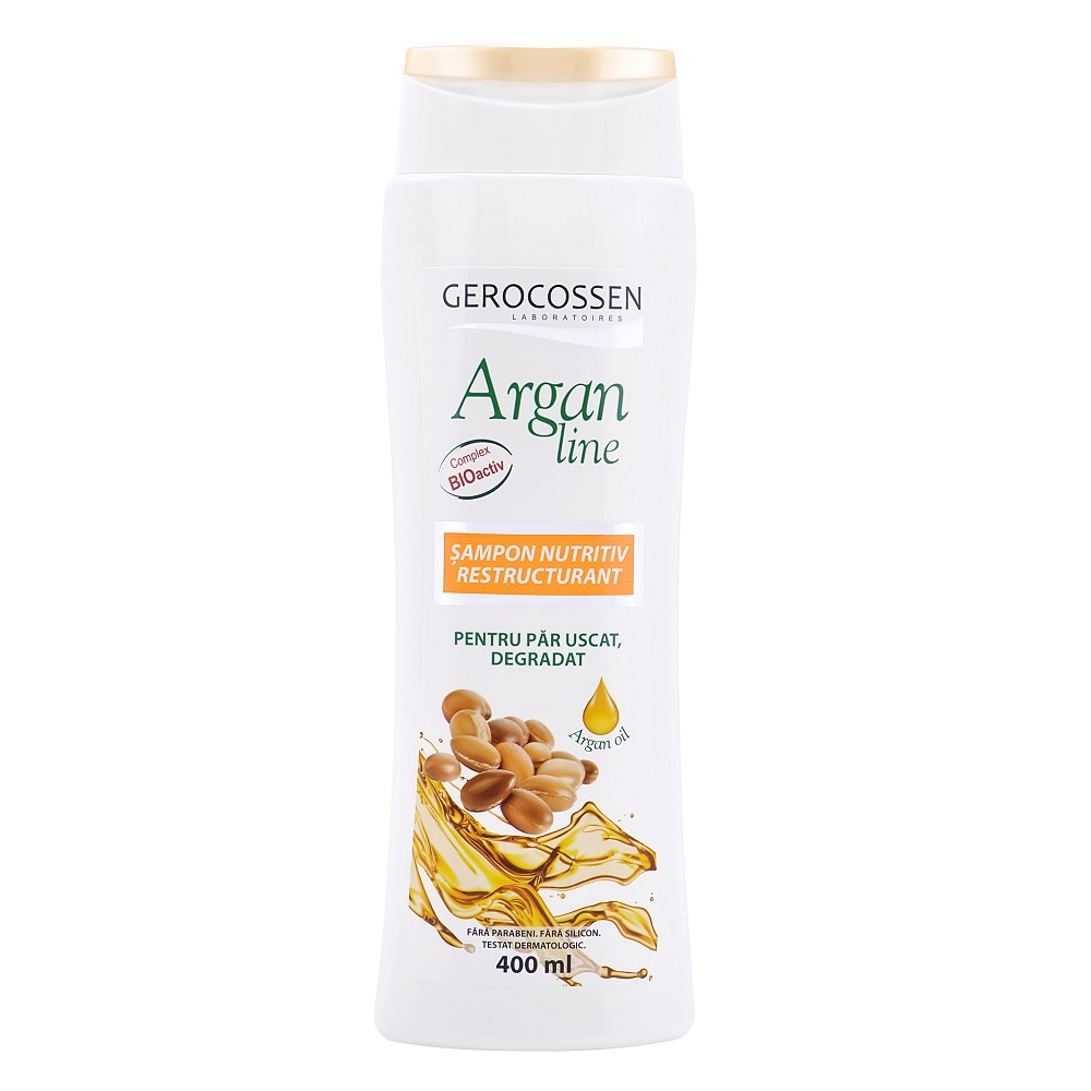 Argan Sampon nutritiv restructurant, 400 ml - Gerocossen