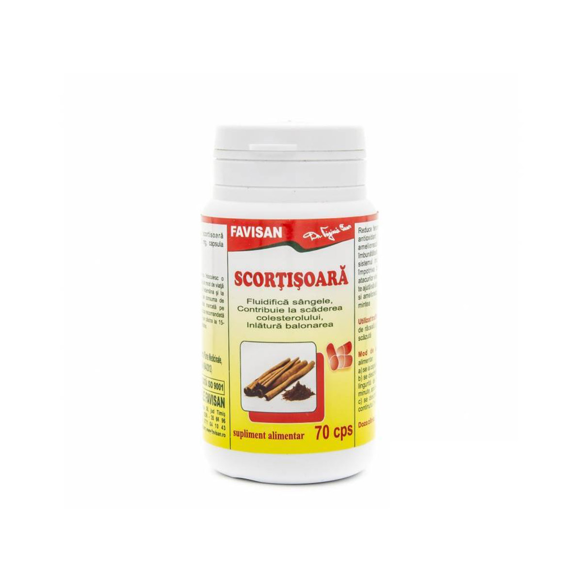 Scortisoara, 70 capsule - Favisan