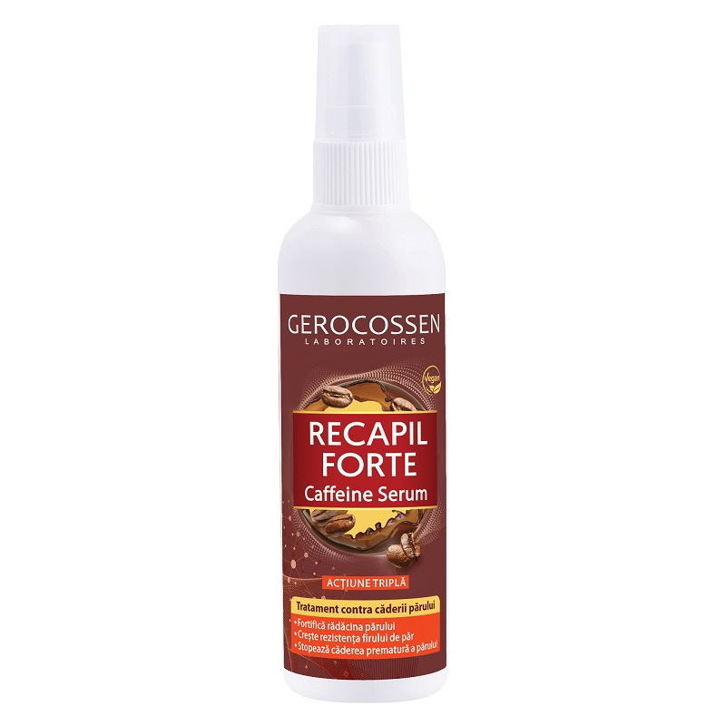 Recapil Forte ser tratament cu cafeina, 125 ml - Gerocossen