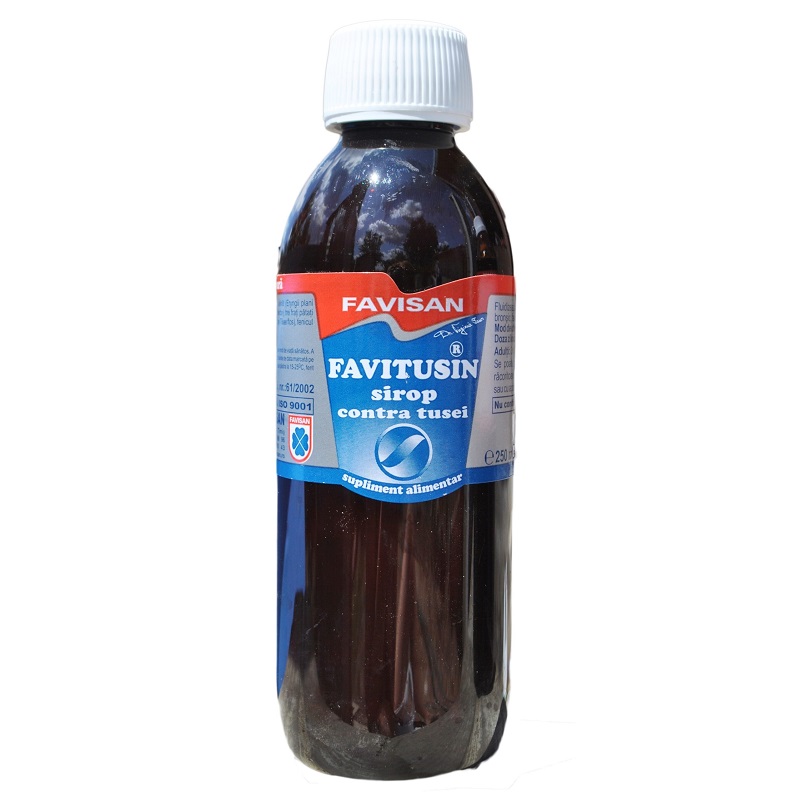 Sirop Favitusin, 250 ml - Favisan