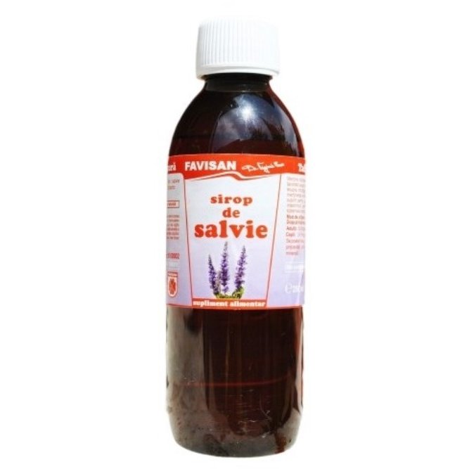 Sirop Salvie, 250 ml - Favisan