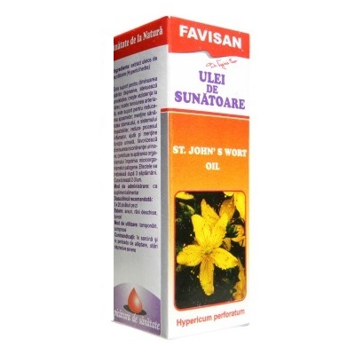 Ulei de Sunatoare, 30 ml - Favisan