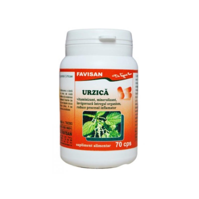 Urzica, 70 capsule - Favisan