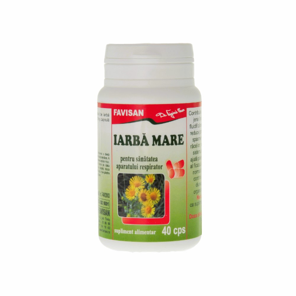 Iarba mare, 40 capsule - Favisan
