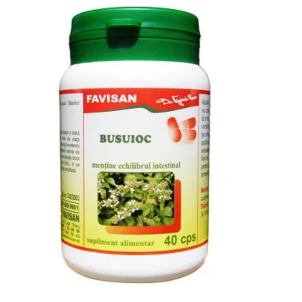 Busuioc, 40 capsule - Favisan
