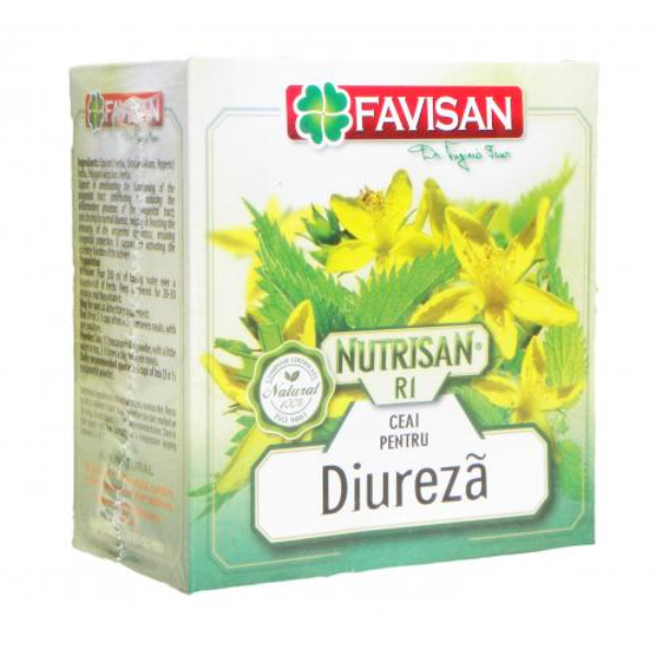Ceai pentru diureza Nutrisan R1, 50 g - Favisan